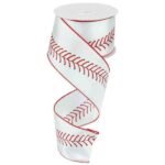 2.5" Baseball Stitch Ribbon