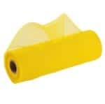 10" Yellow Deco Mesh