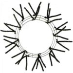 16 Wire Wreath Frame with Pine Ties by Ashland®