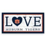 Auburn Tigers Love Sign