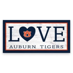 Auburn Tigers Love Sign