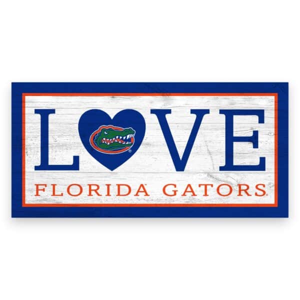 Florida Gator Love Sign