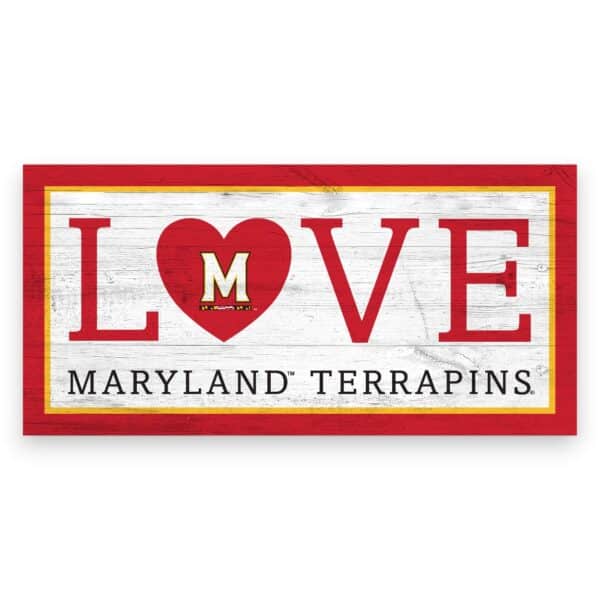 Maryland Terrapins Love Sign