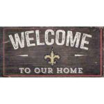 New Orleans Saints Welcome Sign