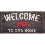 Arkansas Razorbacks Welcome Sign