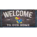 Kansas Jayhawks Welcome Sign