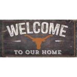 Texas Longhorns Welcome Sign