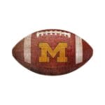 Michigan Wolverines Football Sign