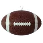 Brown 3D Football Ornament