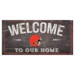 Cleveland Browns Welcome Sign