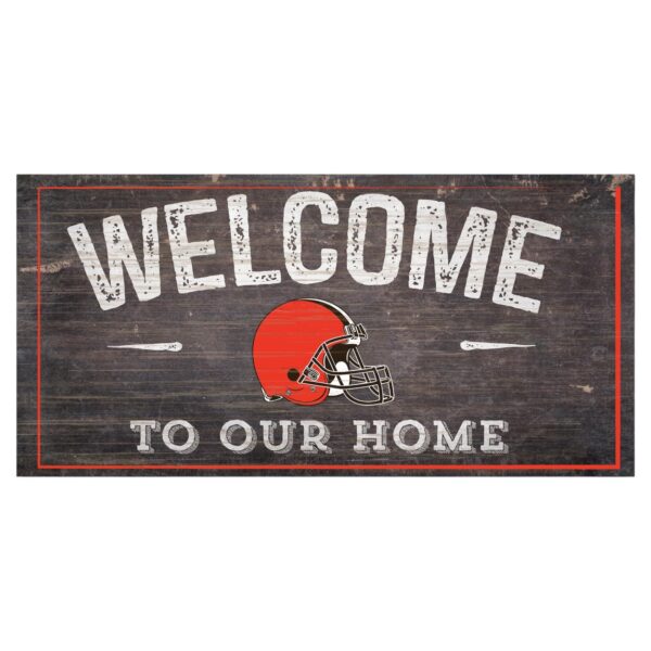 Cleveland Browns Welcome Sign