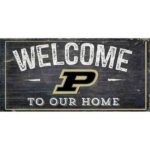 Purdue Welcome Sign