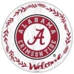 Alabama Round Welcome Sign