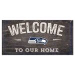 Seattle Seahawks Welcome Sign