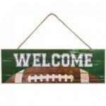 Football Welcome Sign