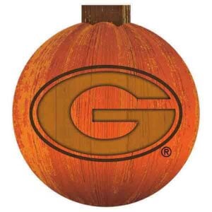 Georgia Bulldogs Pumpkin Sign