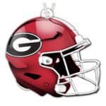 Georgia Bulldogs Flat Helmet Ornament