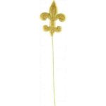 Small Gold Fleur De Lis Pick