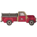 49ers Truck Sign