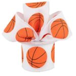 Canvas Basketball Ribbon