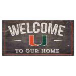 Miami Hurricanes Welcome Sign