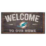 Miami Dolphins Welcome Sign