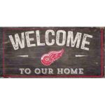 Detroit Red Wings Welcome Sign