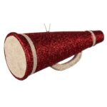 Crimson Megaphone Ornament