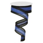 1.5 inch Thin Blue Line Ribbon