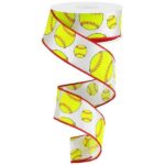 1.5 Inch Softball Ribbon