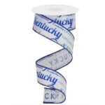 1.5" Kentucky Ribbon - 10 yards