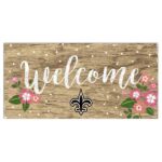 New Orleans Saints Flowers Sign