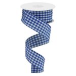 Blue Gingham Ribbon