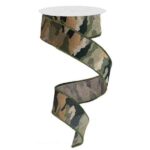 1.5" Camo Ribbon - 10 yards