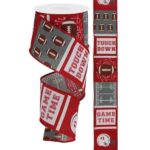 Red Football Ribbon