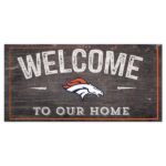 Denver Broncos Welcome Sign