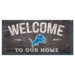 Detroit Lions Welcome Sign