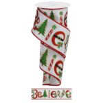 Christmas Believe Ribbon