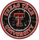 Texas Tech Metal Sign