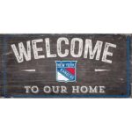 New York Rangers Welcome Sign