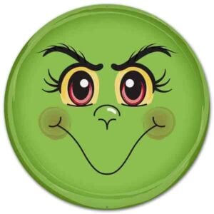 Large Face Green Monster Sign