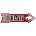 Arkansas Razorback Arrow Sign