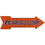 Auburn Tigers Arrow Sign