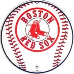 Boston Red Sox Metal Sign