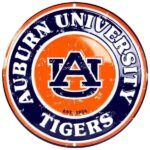 Auburn Tigers Metal Sign