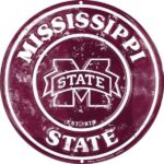 Mississippi State Metal Sign