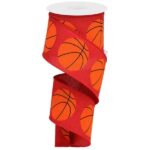 Red Basketball Ribbon