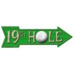 19th Hole Golf Sign