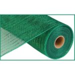 10 Poly Mesh Roll: Metallic Moss/Apple [RE130149] 