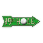 19th Hole Golf Sign